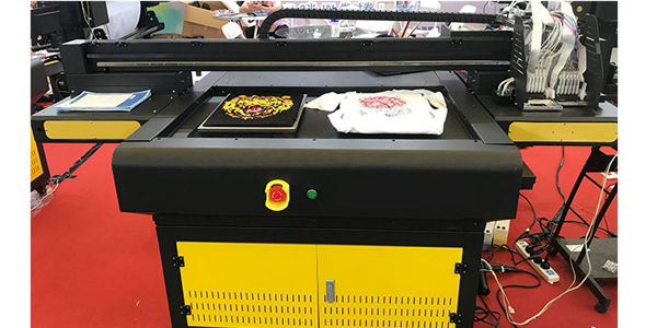 automatic uv digital inkjet label printer uv flatbed leather printer