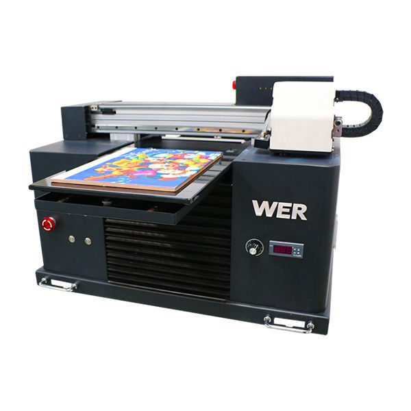 cheap price a4 size uv led flatbed printer for any material
