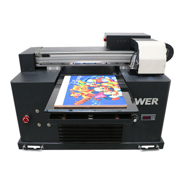 cheap price a4 size uv led flatbed printer for any material