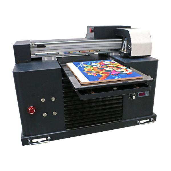 mini a3 flatbed uv printer for epson 1390 printer head 6 colors