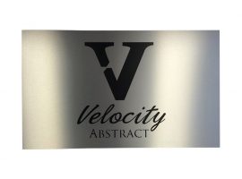 Aluminum outdoor signs