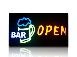 LED backlit signs