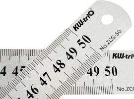 Metal rulers