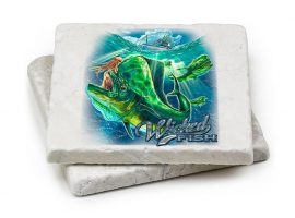 Natural stone coasters