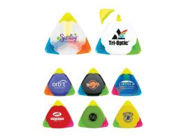Triangular highlighters
